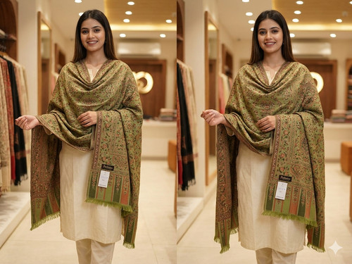 100 pashmina wool shawl - wool,
