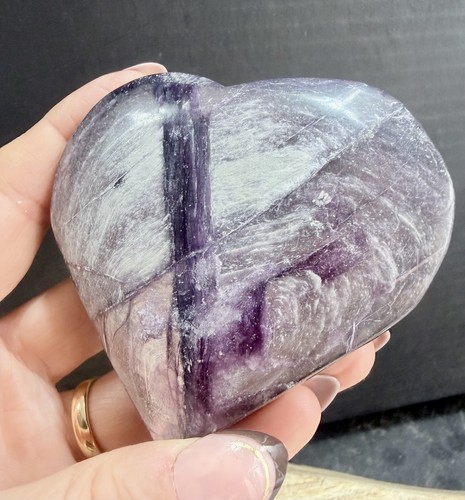 Crystal gem lepidolite - crystal,