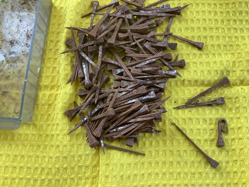 Approx 139 vintage hand forged - vintage,