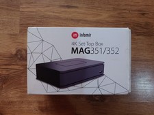 Infomir Mag 351/352 4k IPTV Set Box