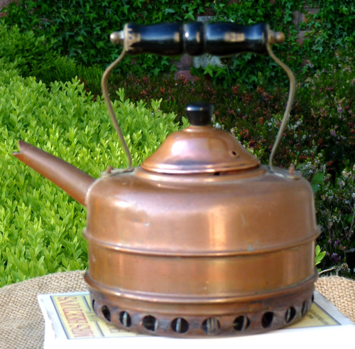 Simplex solid copper kettle - solid,