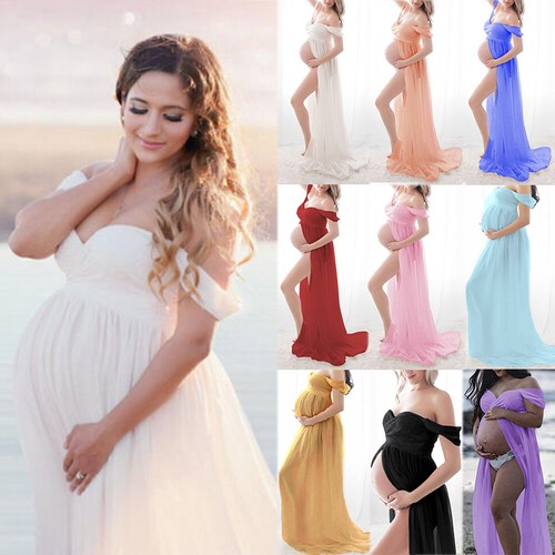 Pregnant womenss off shoulder - pregnant,