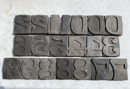Line 110mm ornate - 110mm, numbers