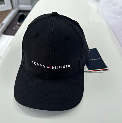 Tommy hilfiger black baseball - black,