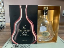 Hennessy XO cognac extra old empty bottle and box