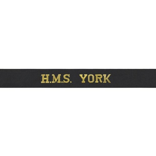 Hms york woven royal - woven, cap