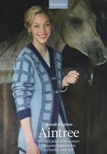 AINTREE Cardigan - Knitting Pattern - SARAH HATTON / ROWAN Creative Focus Aran