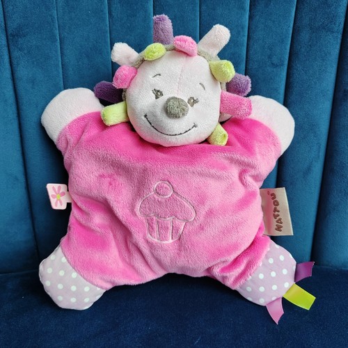 Nattou hedgehog pink baby - hedgehog,