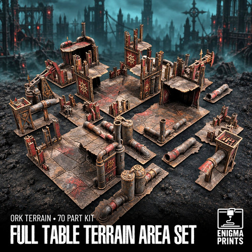 Ork full table terrain area - ork,
