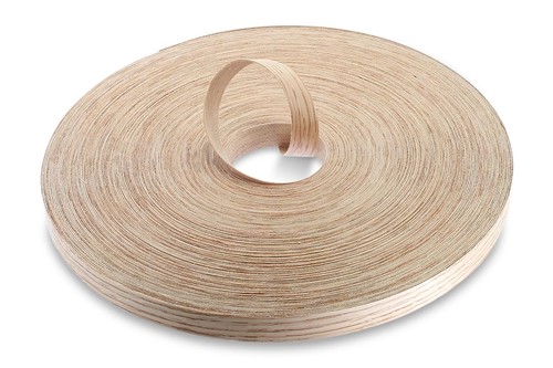 Real red oak wood - red, veneer