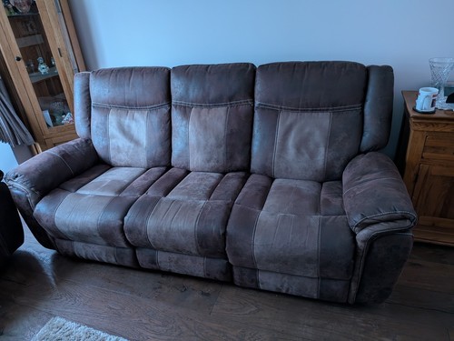 Seater and armchair - seater,
