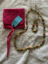 Lola Rose Green Mix Islington Necklace And Bracelet
