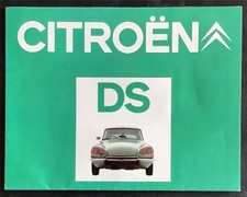 CITROEN DS Car Sales Brochure Sept 1973-74 D Super 5 DS23 Pallas Safari Estate