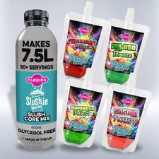 Slush Syrup Mocktail, Mixed