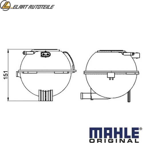 Expansion tank coolant - expansion,