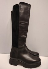 New Carvela Run Knee High Size UK 5.5  EU39 Black Soft Boots RRP £219