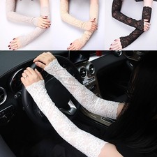 Women Lace Long Fingerless