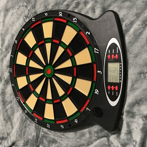 Electronic dartboard set - dartboard, 15”