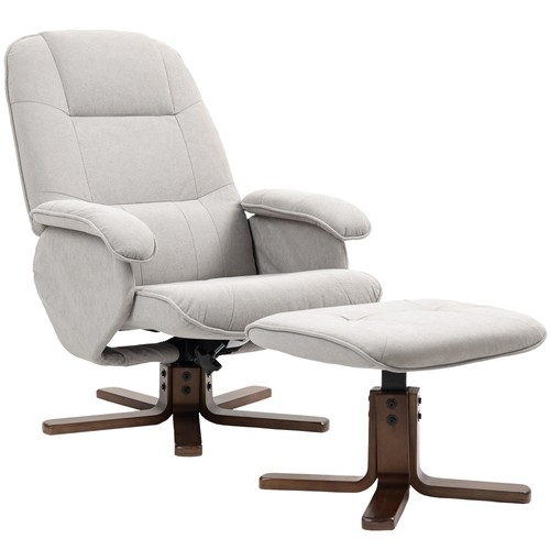 Homcom swivel recliner chair - recliner,