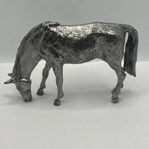Vintage metal horse - vintage,