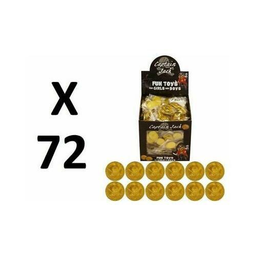 Plastic gold pirate - gold,