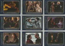 Game of Thrones Complete Series: "Pairs" Complete 18 Card Chase Set #R1-R18