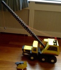 LOUIS MARX POWERHOUSE CRANE -