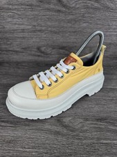 The Art Company 1894 Birmingham Nylon Yellow White Shoes Women EU 37 UK 4 Chunky