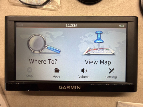 Garmin sat nav - sat, lm