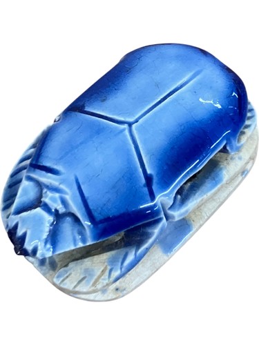 Vintage blue ceramic - vintage, beetle