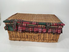 Wicker Picnic Basket Outdoor