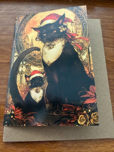 Gothic cats themed - cats,