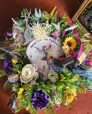 Hand Made Spring Wreath Floral
