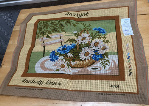 Margot rare vintage tapestry - margot,