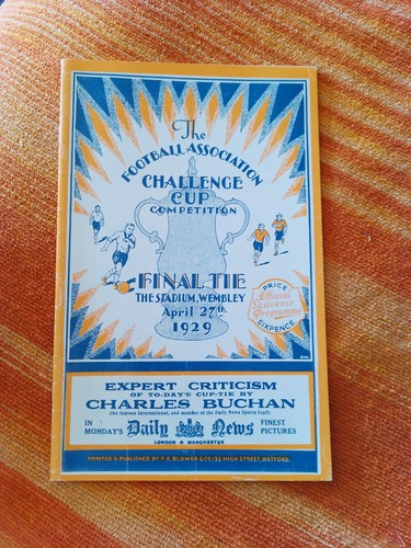 1929 cup final - fa,