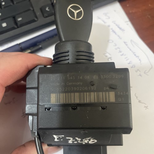 Mercedes w211 ignition key - w211,