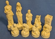 ANTONY AND CELOPATRA, Chess set latex moulds, set of 9 