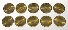 10 x Vintage 2np Vending Machine Token - Vending/Fruit/Arcade Machine Coin - n2p