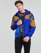 Versace Jeans Couture 72GAS406 CQS32 PRINT BAROQUE SUN Jacket - BLUE