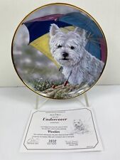 Danbury Mint "Westies" by Paul Doyle Collectors Plate - Undercover - COA
