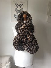 Zara Leopard Print Faux  Fur