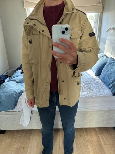 Superdry regular fit beige - regular,
