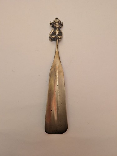 Brass vintage pixie shoe - vintage, horn
