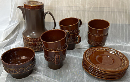 Beswick brown ceramic coffee - beswick,