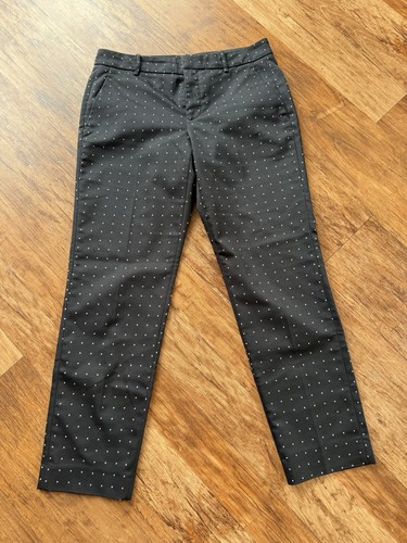 Zara poka dot capri trousers - poka,