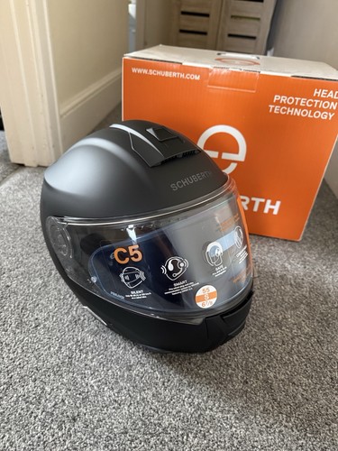 Schuberth matt black full - c5,