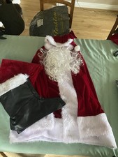 Santa Claus Adult Costume Suit Men's Christmas Fancy Dress