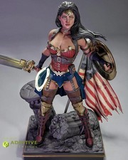 Wonder woman mcm3d fan - by,