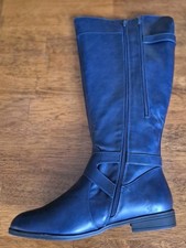 Comfortview Women's The Whitley Tall Wide Calf Boot Size 10 Wide Width
