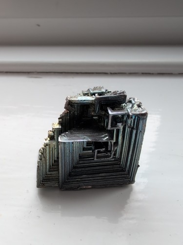 Bismuth crystal about inch - bismuth,